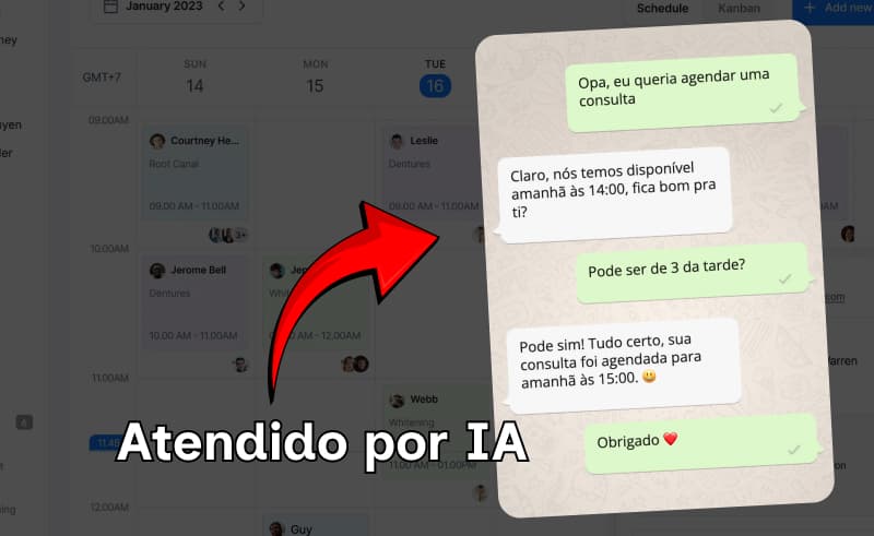 Sistema de Agendamento via WhatsApp